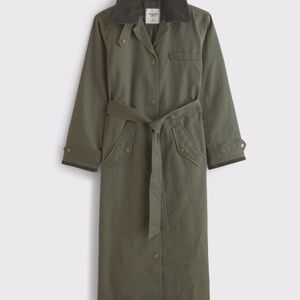 Abercrombie & Fitch Waxed Mac Coat